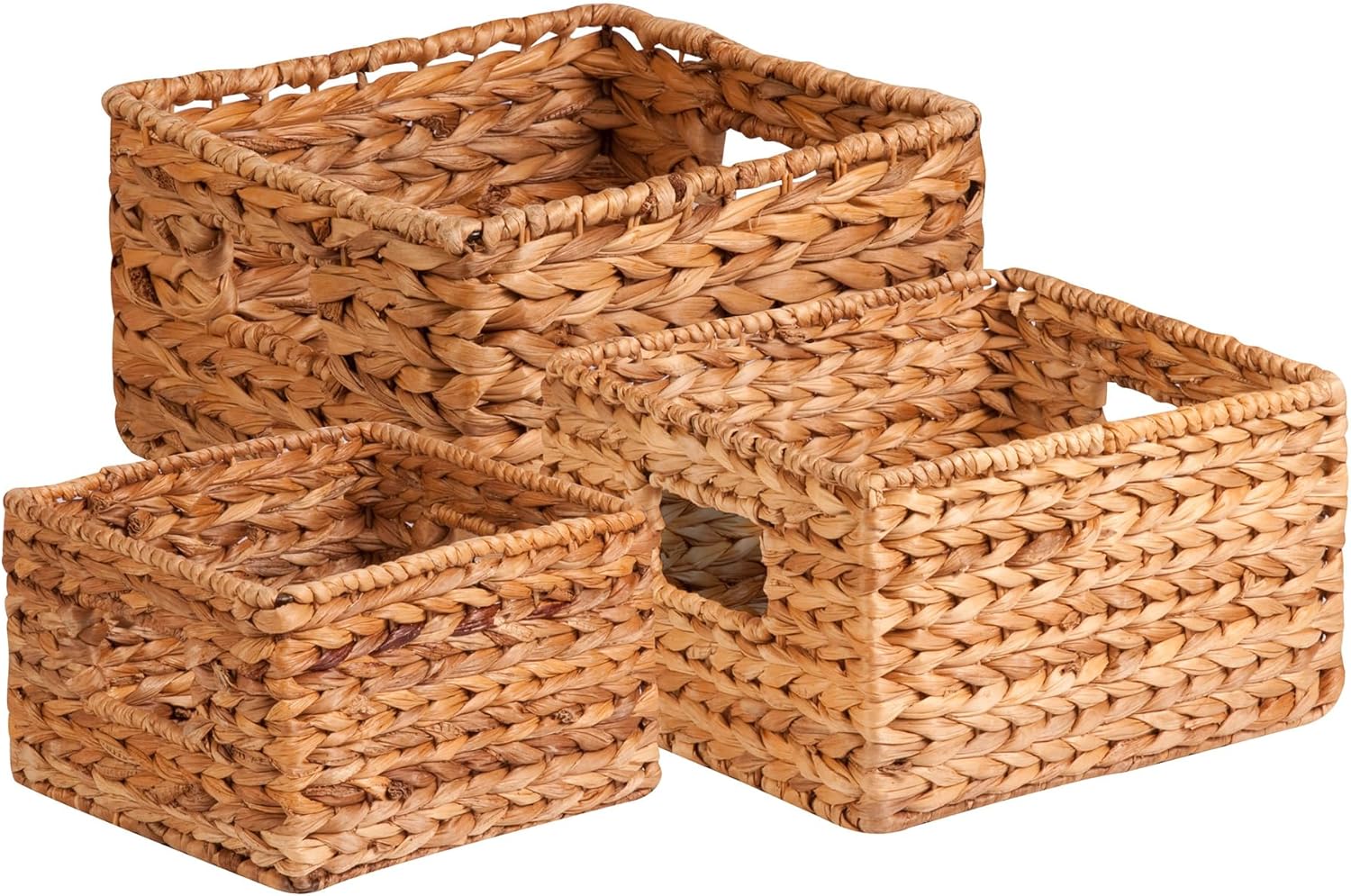 Neutral Woven Organizer Set