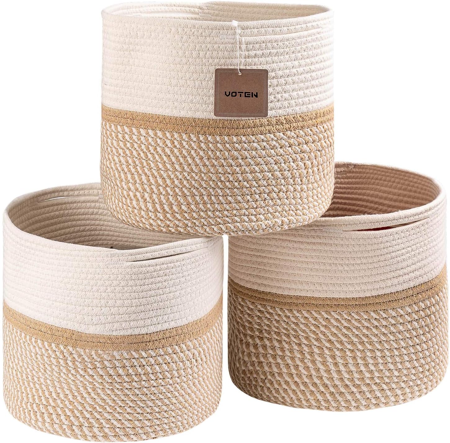 Woven Storage Baskets Set